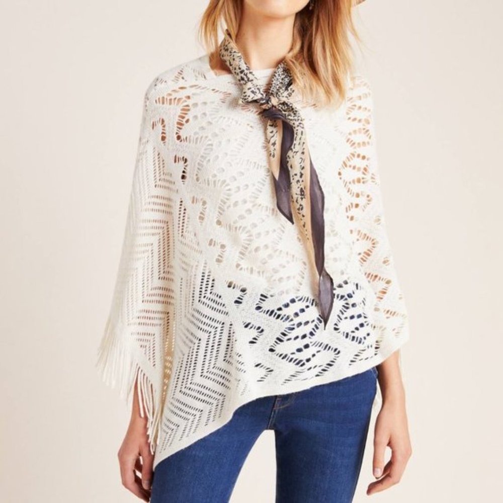 HTF Anthropologie Beatrix Poncho